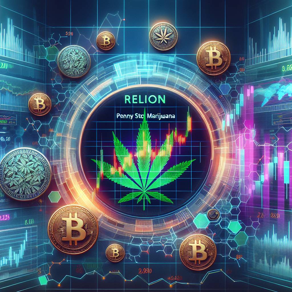 Which cryptocurrency penny stocks related to marijuana are recommended to buy now?