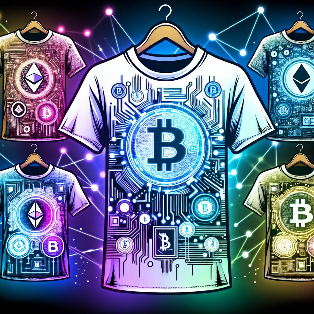 What are some popular digital currency designs for sale at Shop Degen Designs?