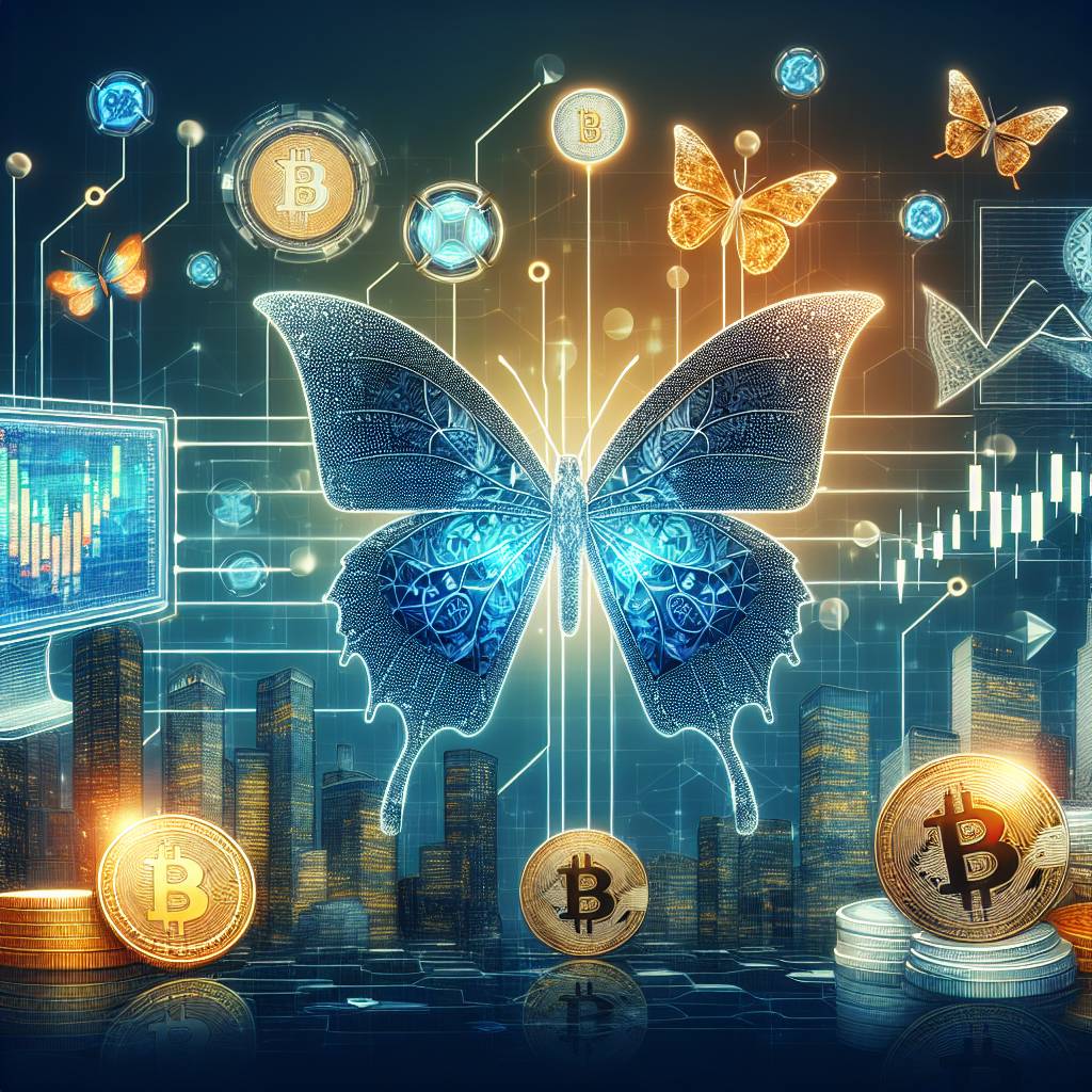 How can a long put butterfly strategy be used to profit from cryptocurrency market volatility?