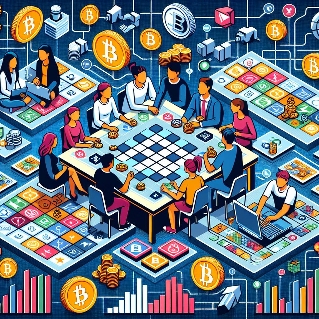 How can students use stock market games to gain a better understanding of the cryptocurrency market?