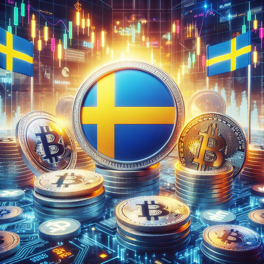 How does Sweden incorporate cryptocurrencies into its financial system?