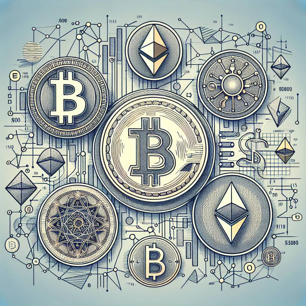 What are the high volume cryptocurrencies and their meanings?