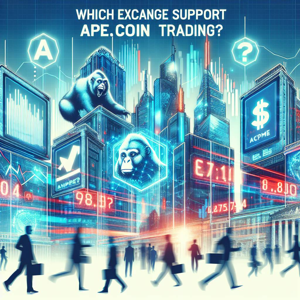Which exchanges support the staking of Ape Coin?