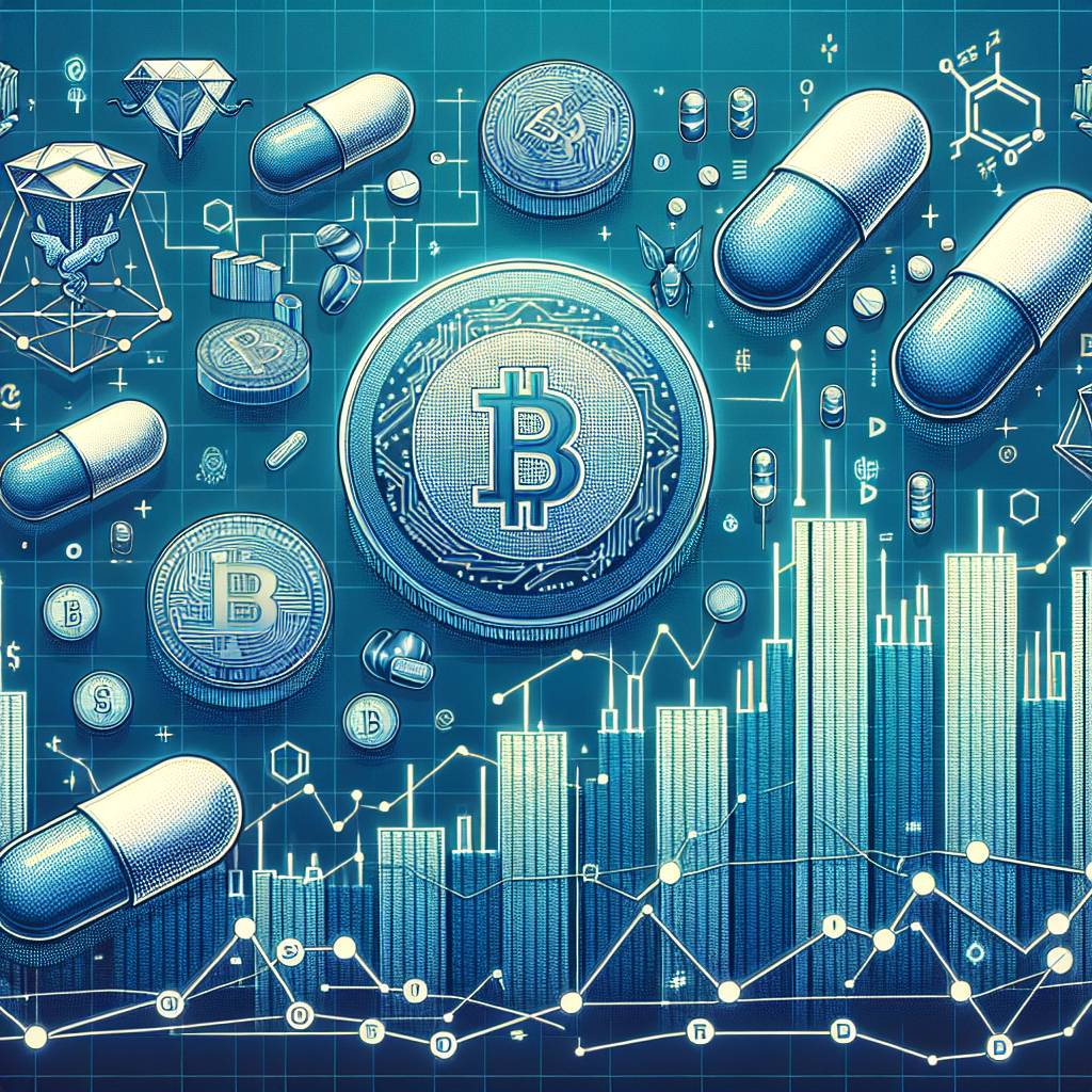 What are the top 10 pharmaceutical stocks in the cryptocurrency industry?