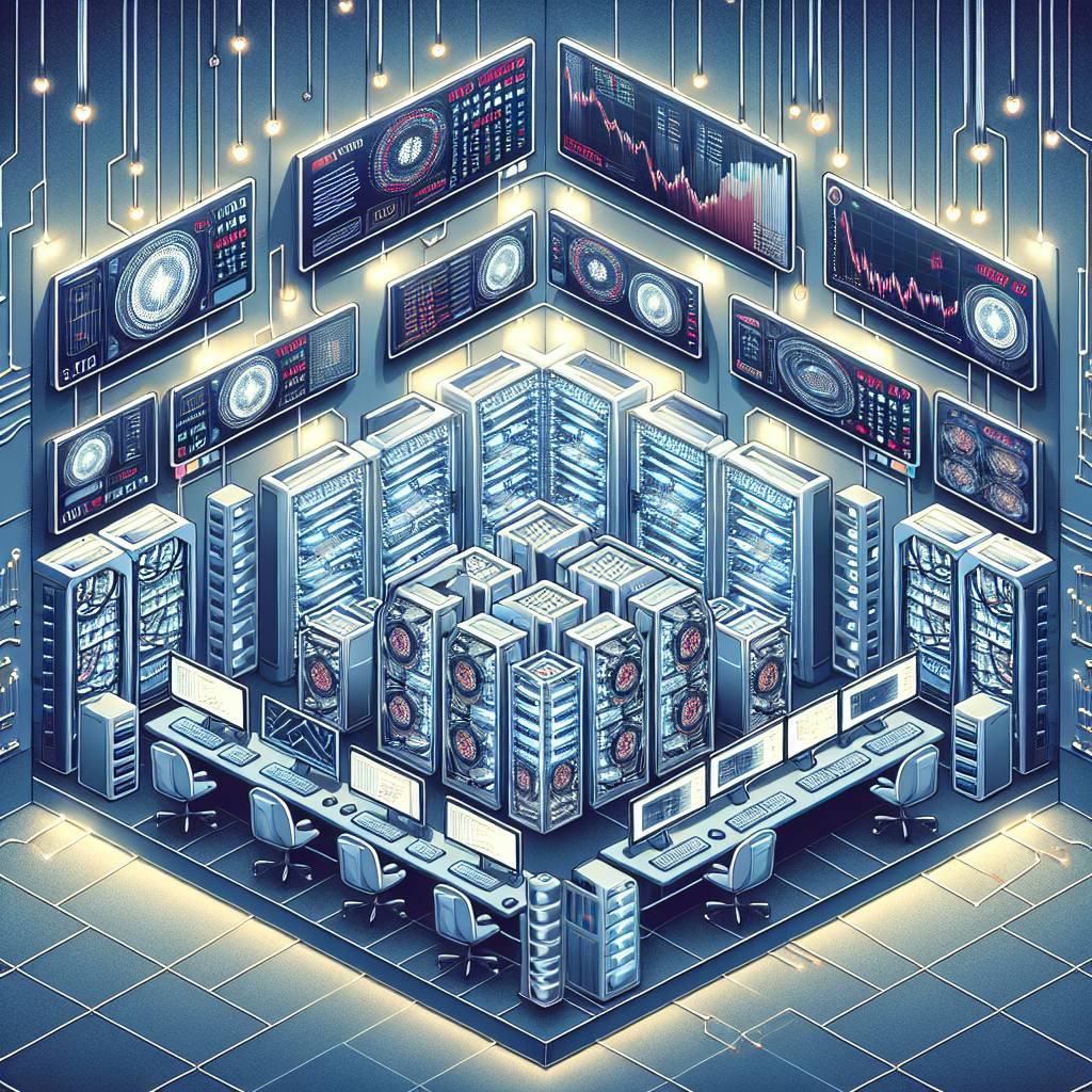 What are the key factors to consider when setting up a crypto server farm for efficient mining operations?