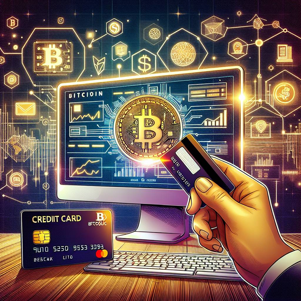 How can I safely purchase bitcoin online using a credit card?