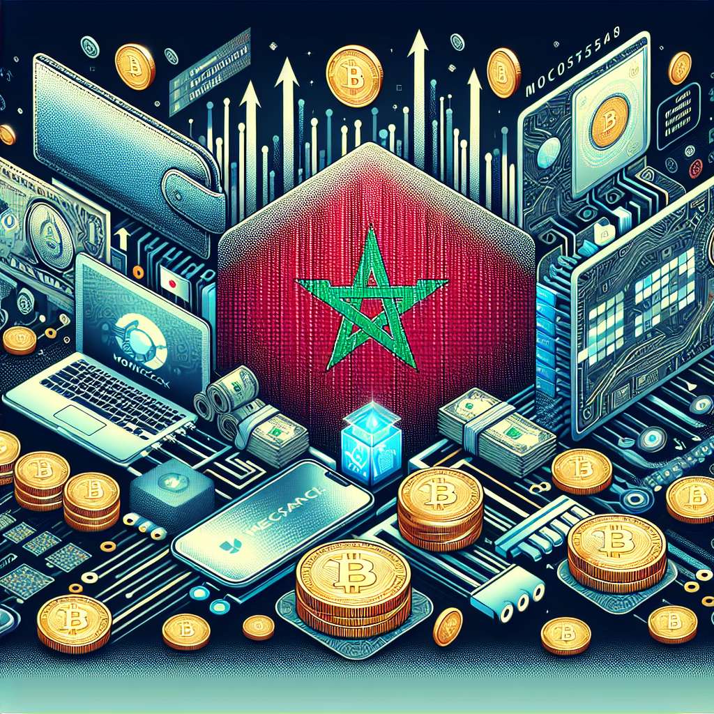 How can I securely transfer Moroccan cryptocurrencies to a wallet?