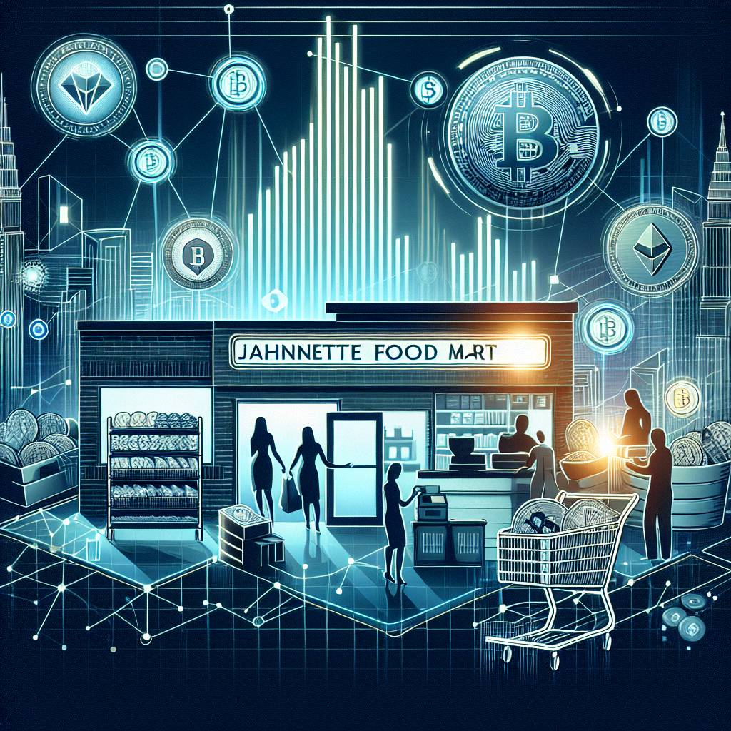 How can Jeannette Food Mart integrate cryptocurrency payments into their business?