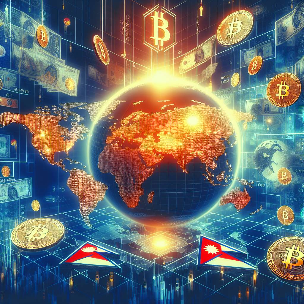 What are the neighboring countries of Nepal that have embraced cryptocurrency?