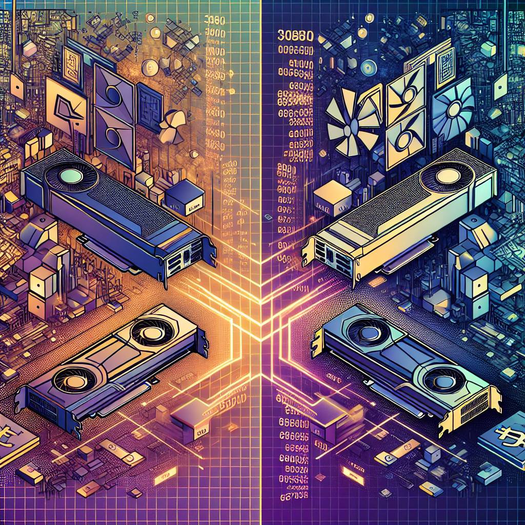 Which one, rtx 3080 or amd 6800 xt, is more suitable for cryptocurrency traders and investors?