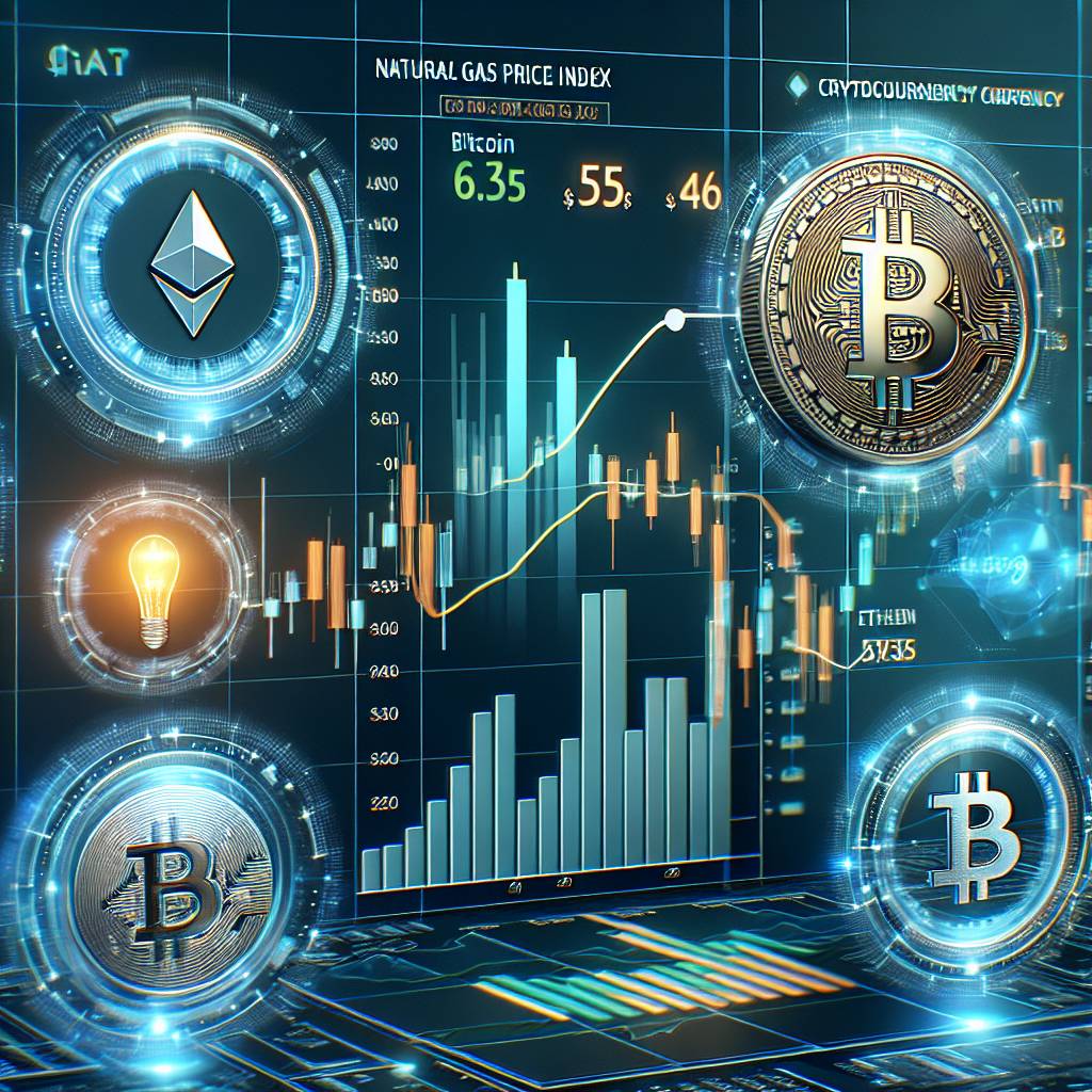 What are the potential correlations between Henry natural gas price and the value of cryptocurrencies?