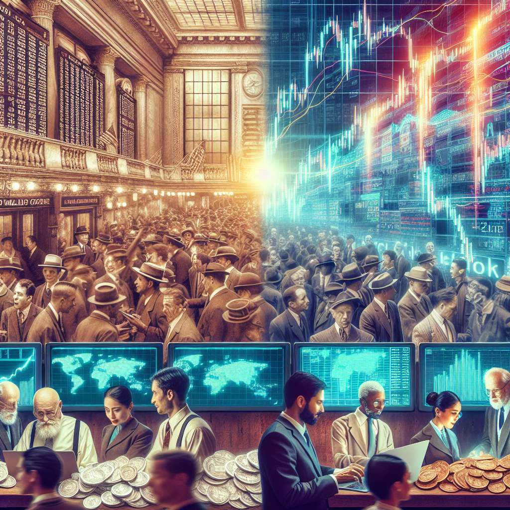 How does the market structure of cryptocurrencies differ from traditional financial markets?