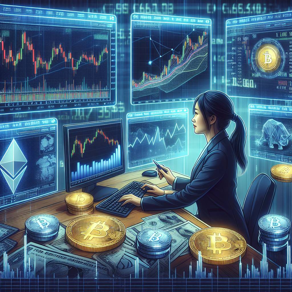 What is the process of trading binary options with cryptocurrencies?