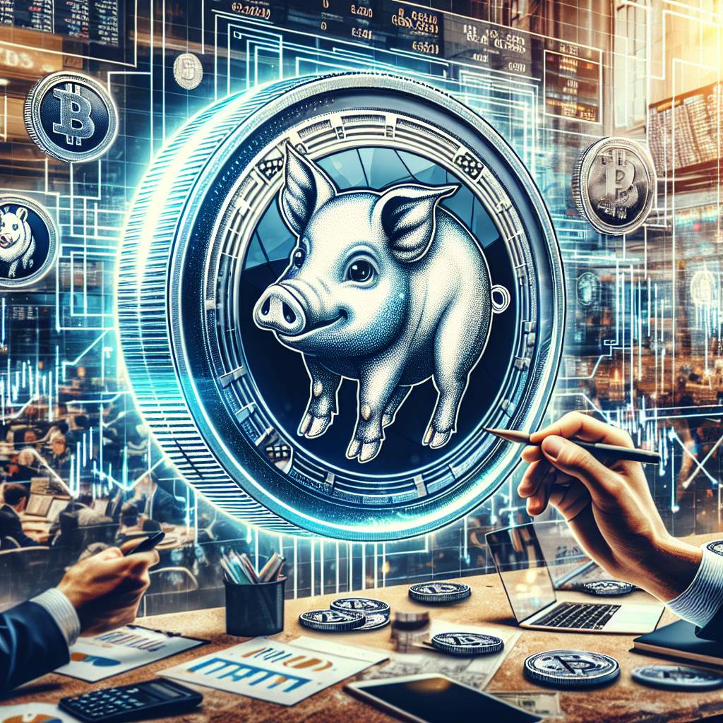 What are the best pig-themed cryptocurrencies in the finance industry?