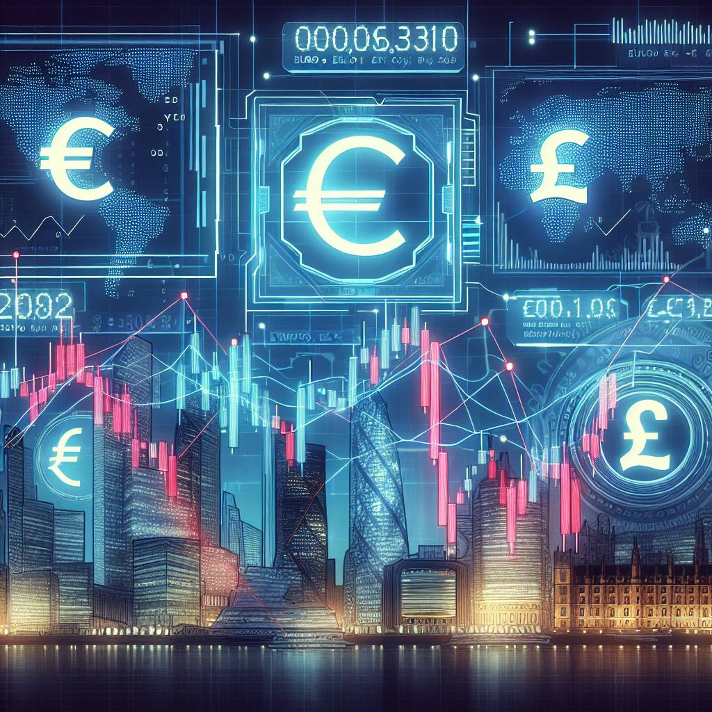How can I convert GBP to EUR using digital currencies?