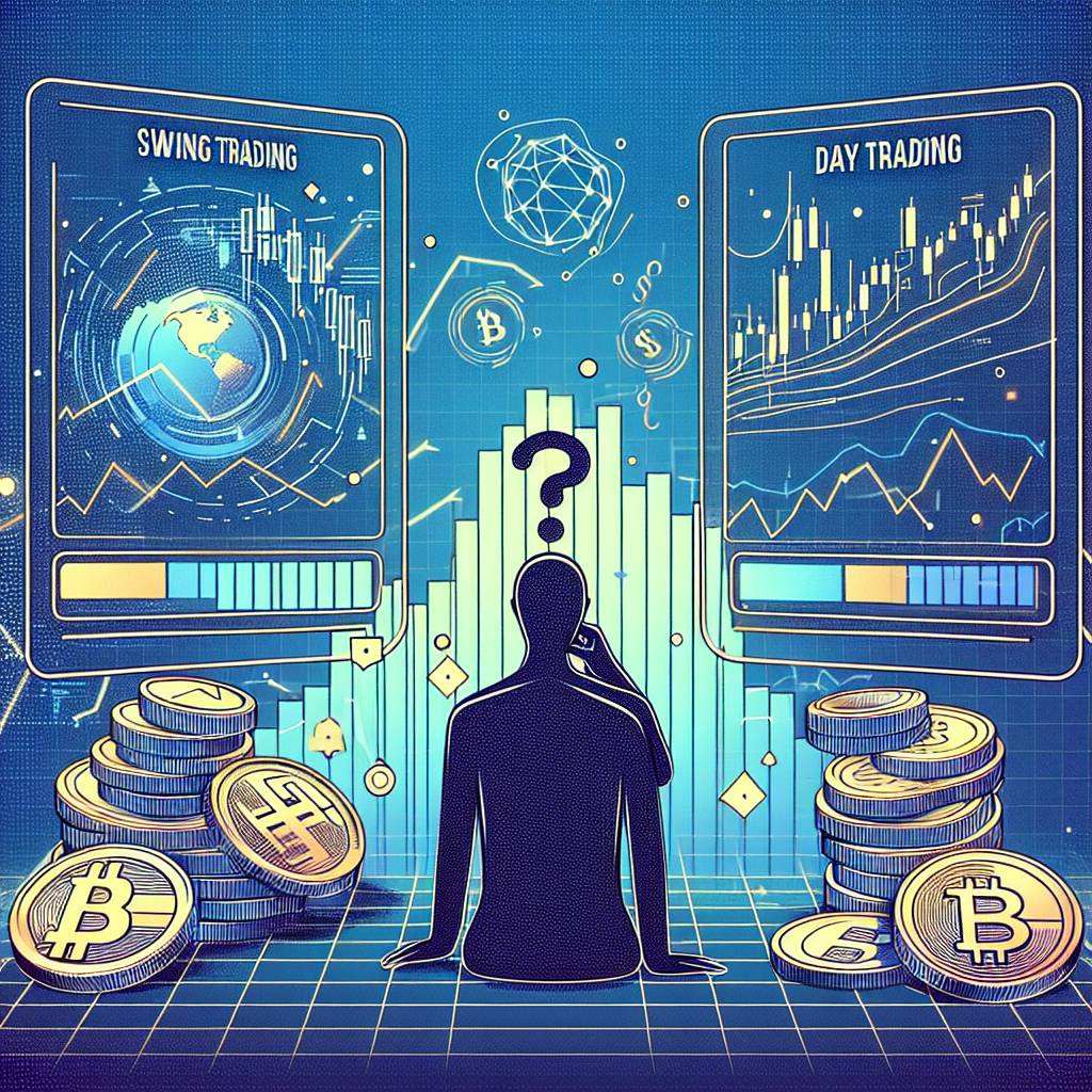 In the realm of cryptocurrencies, is swing trading or day trading considered to be more lucrative?