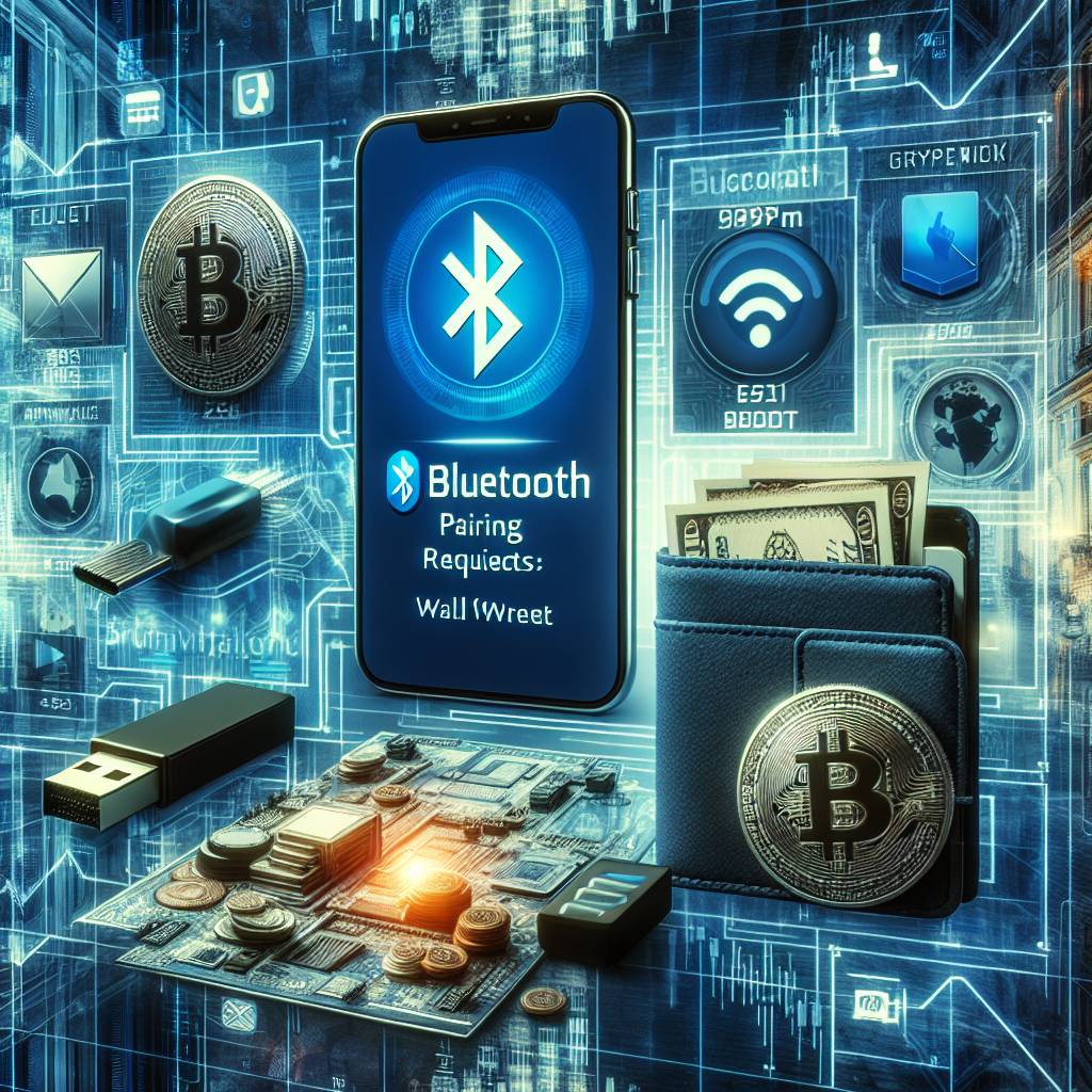 How can I prevent Bluetooth pairing request keeps popping up on my cryptocurrency wallet?