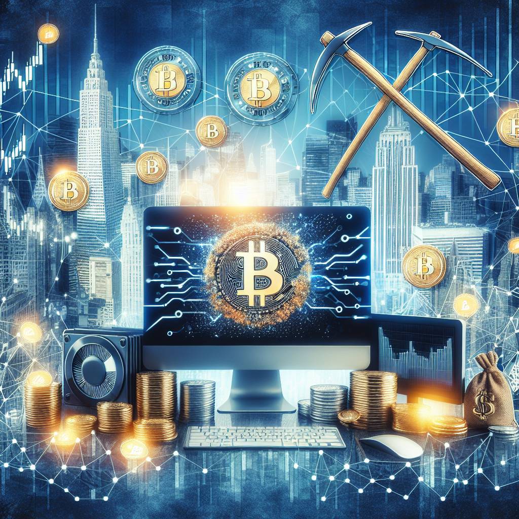 What role does mining play in the production of cryptocurrencies?