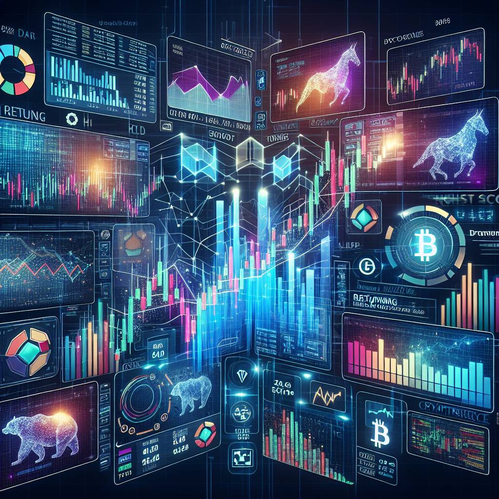 Which cryptocurrencies are best viewed with a black background on TradingView?