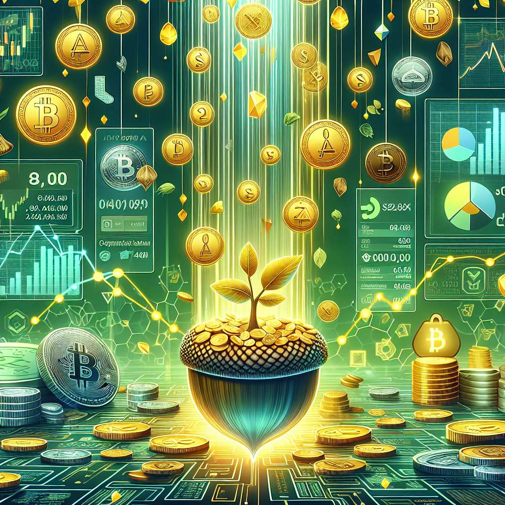 What are the benefits of using acorns code in the world of cryptocurrencies?