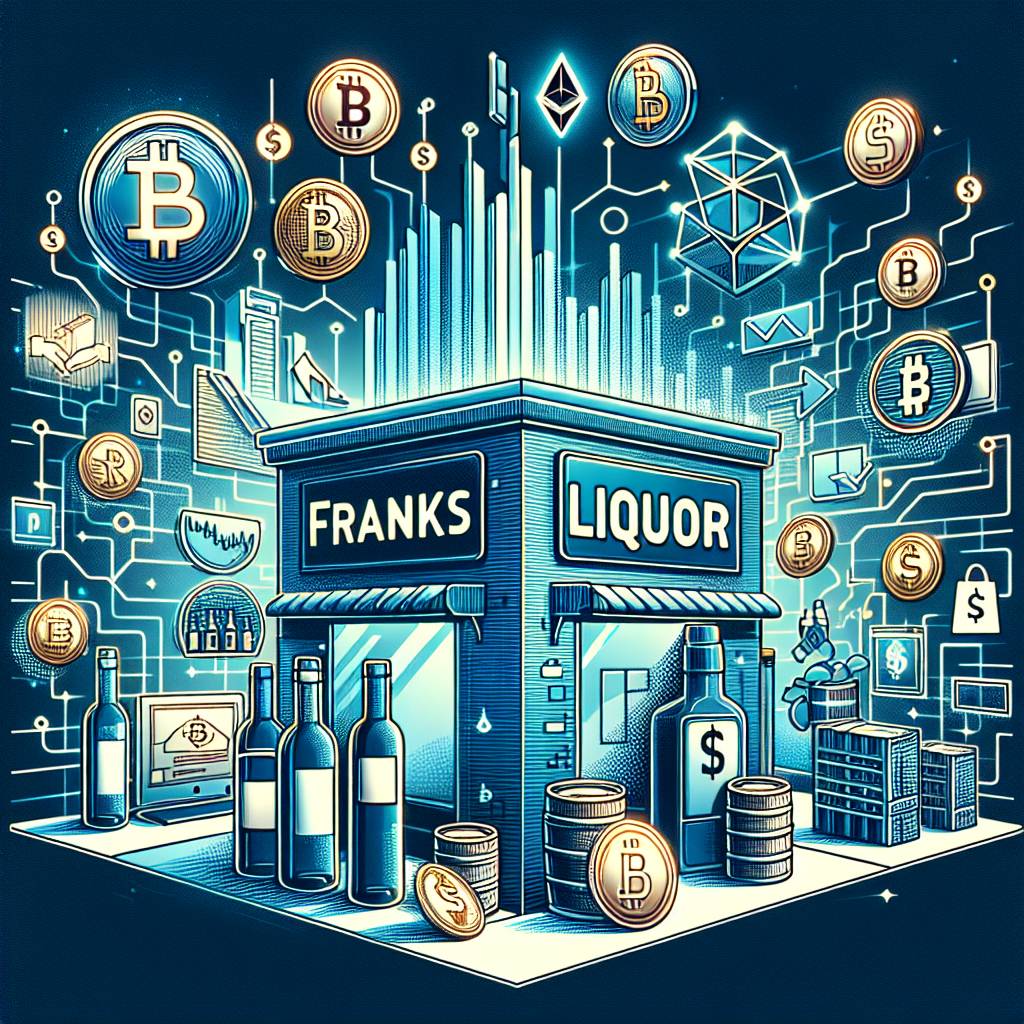 How can Frank Liquor Store accept and process payments in cryptocurrencies?