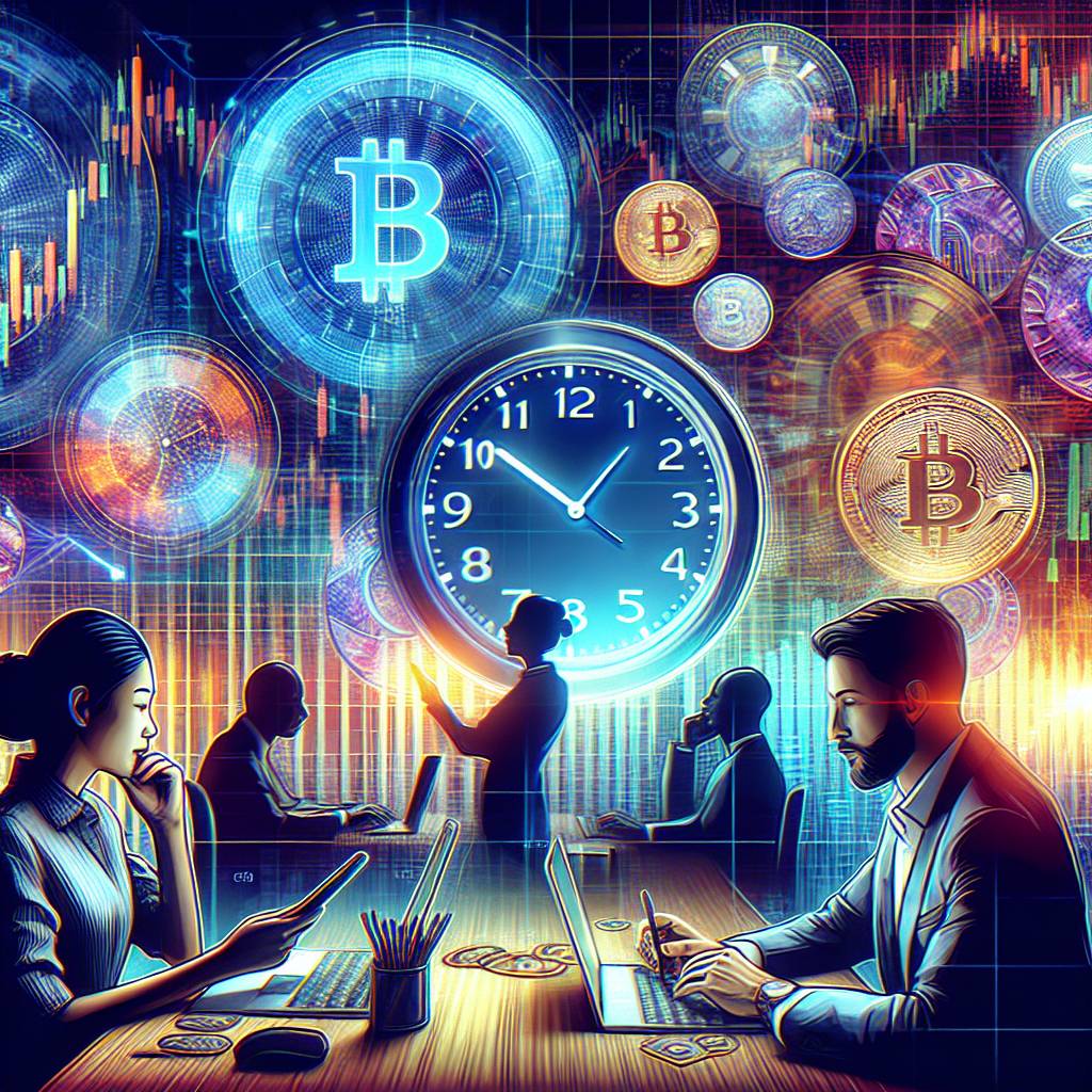 At what time does the after-market for cryptocurrencies end?