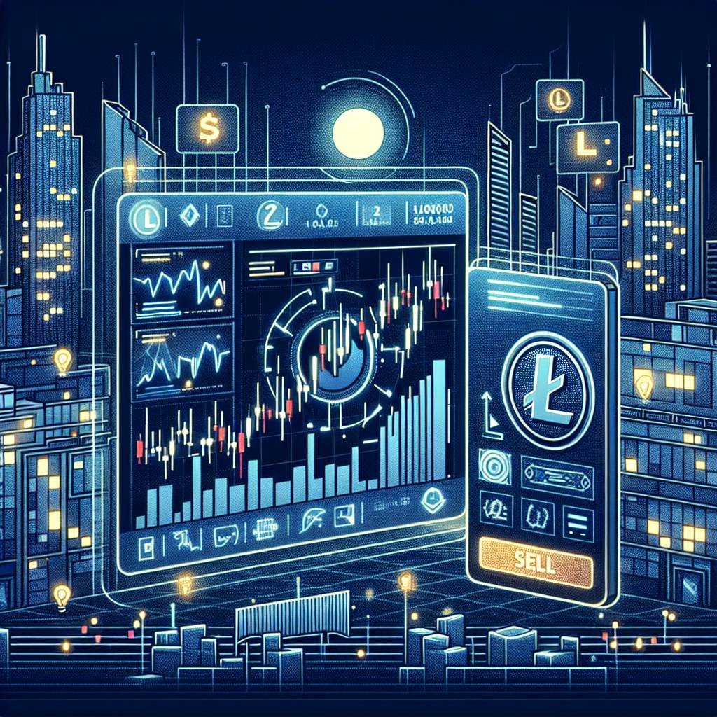 Where can I find the option to sell my Litecoin on Robinhood?