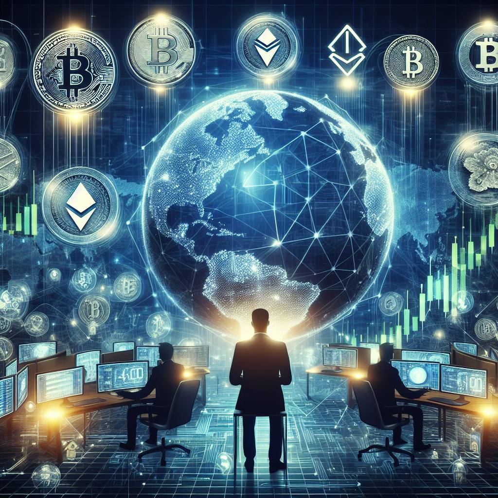 Are there any global partners that offer stock trading specifically for cryptocurrency?