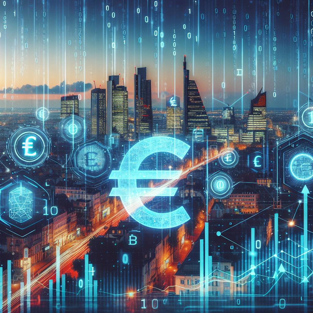 Why is the euro considered a stable currency for cryptocurrency trading?