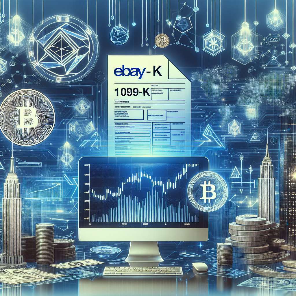 How can I use 1099 forms to report my cryptocurrency earnings from eBay?