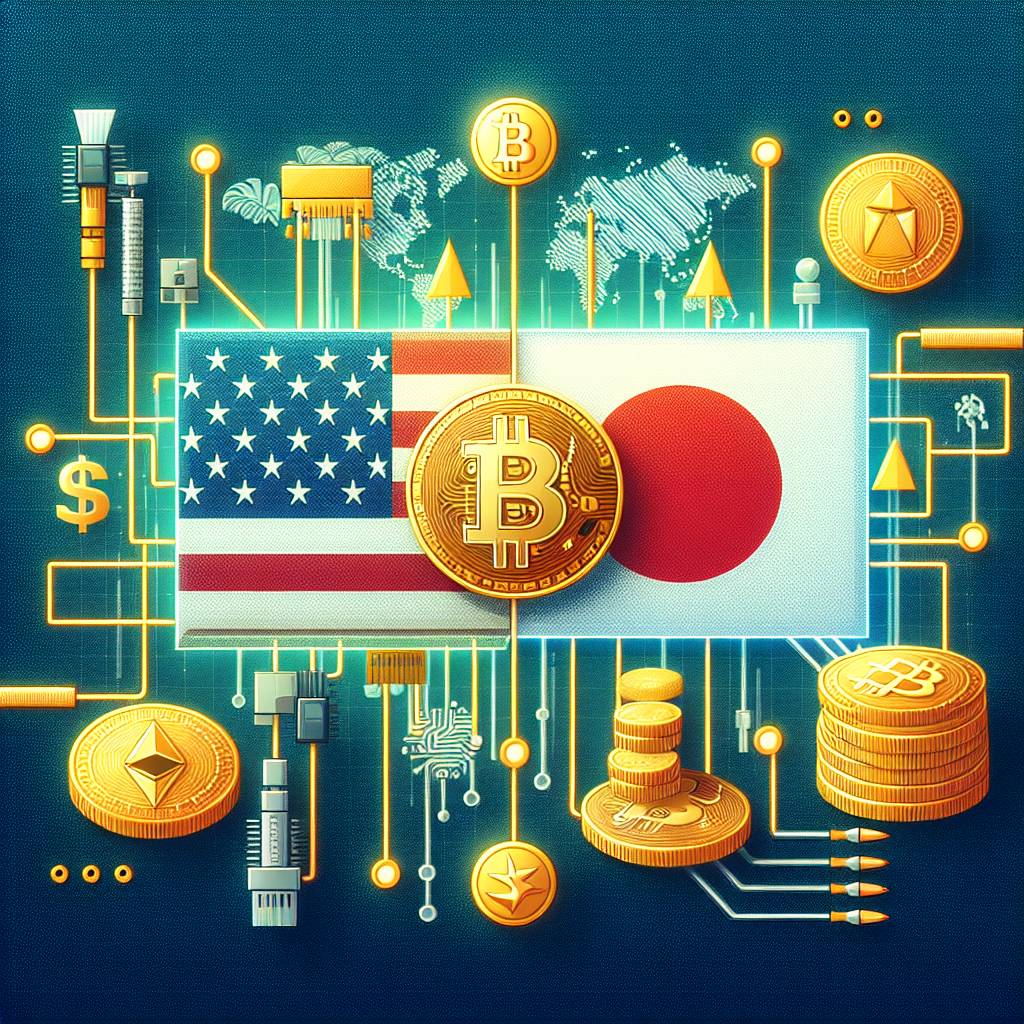What are the potential benefits of using cryptocurrencies for international transactions in the US and Japan?