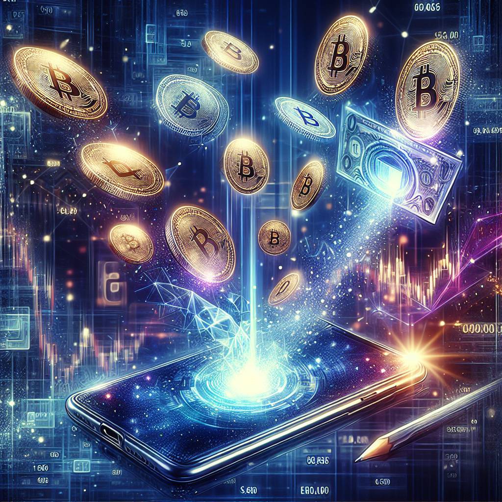 How can I securely buy and sell cryptocurrencies using a mobile app?