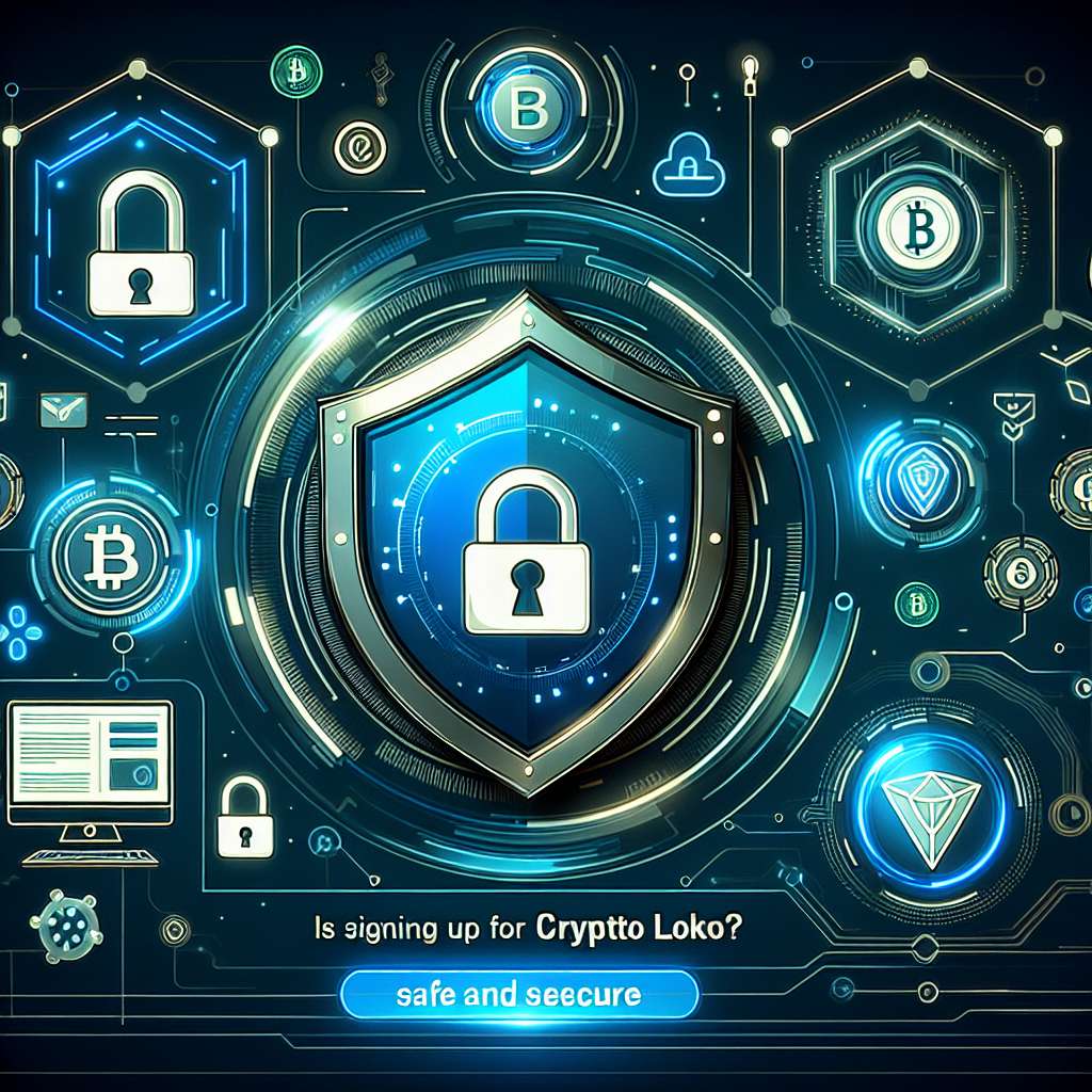 Is signing up for Crypto Loko safe and secure?
