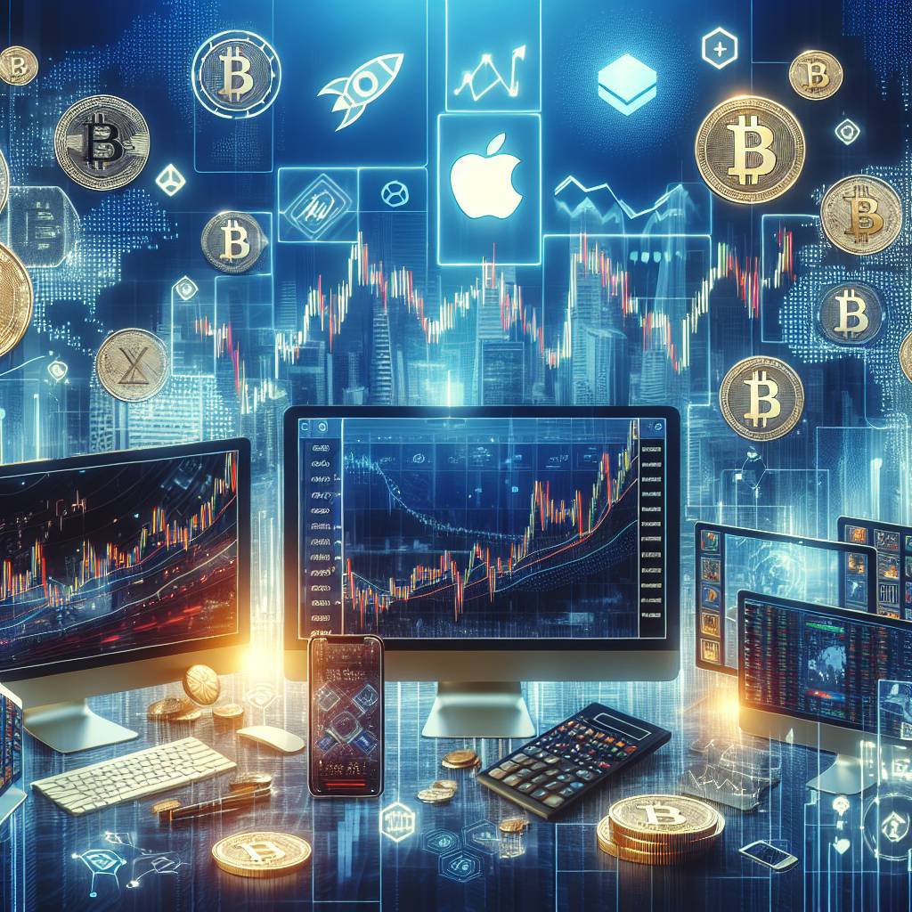 What are the risks involved in trading apple stocks with cryptocurrencies?