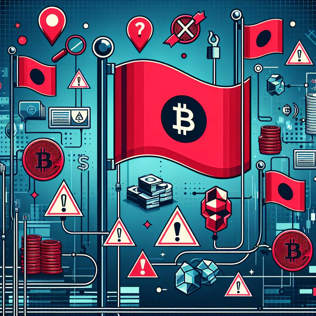 What are the red flags to look out for when considering investing in a cryptocurrency mining operation?