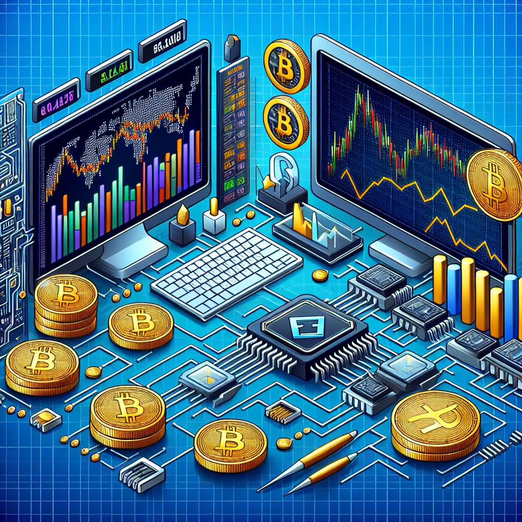 How does algo trading utilize blockchain technology?