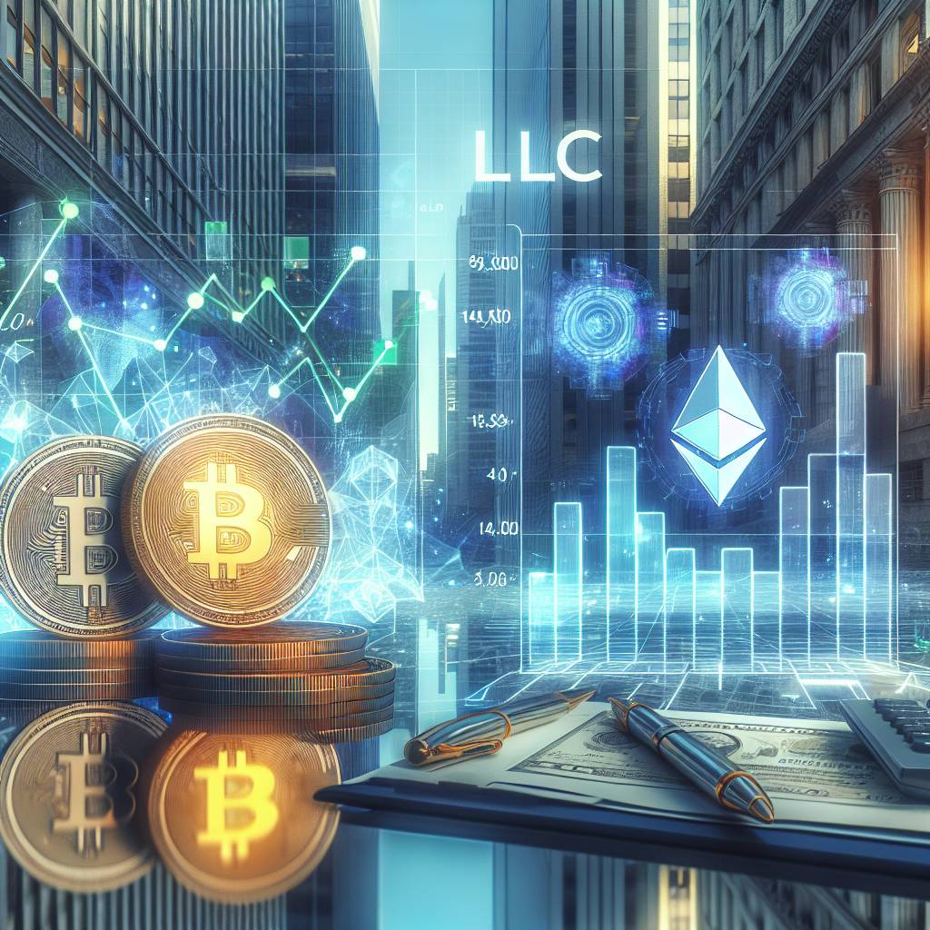 What are the advantages and disadvantages of using an LLC for cryptocurrency investments?