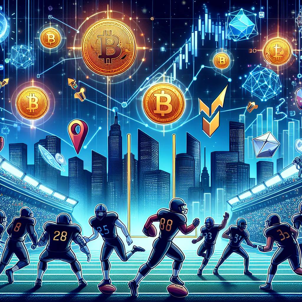 What are the risks and benefits of using cryptocurrencies in the NFL merchandise market?