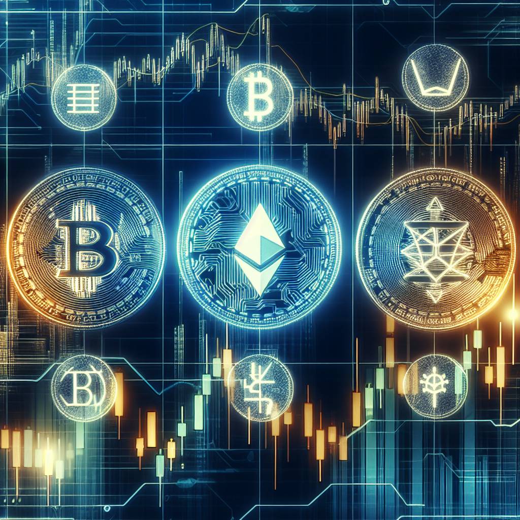 What are the most commonly used symbols in the world of digital currencies?