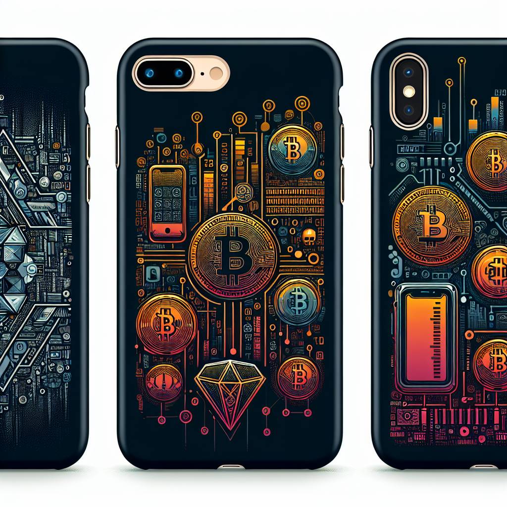 What are some unique iPhone cases for crypto enthusiasts?