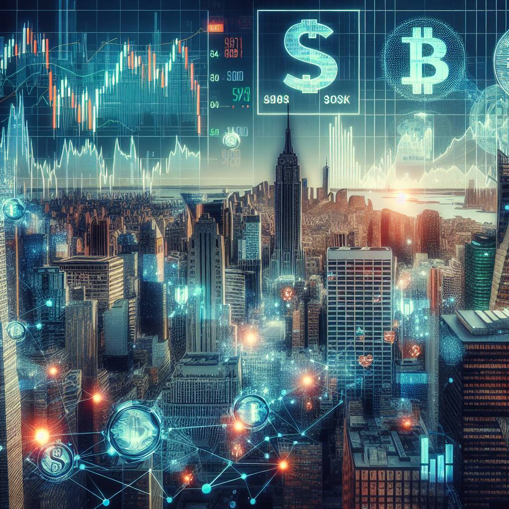 What is the correlation between the S&P 500 index and cryptocurrency prices?