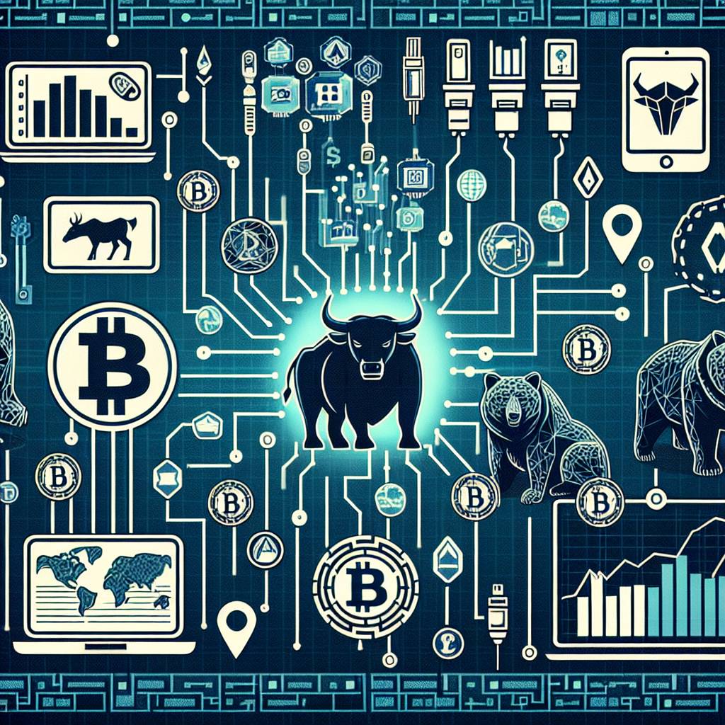 What are the key features to look for in a bitcoin depth chart?