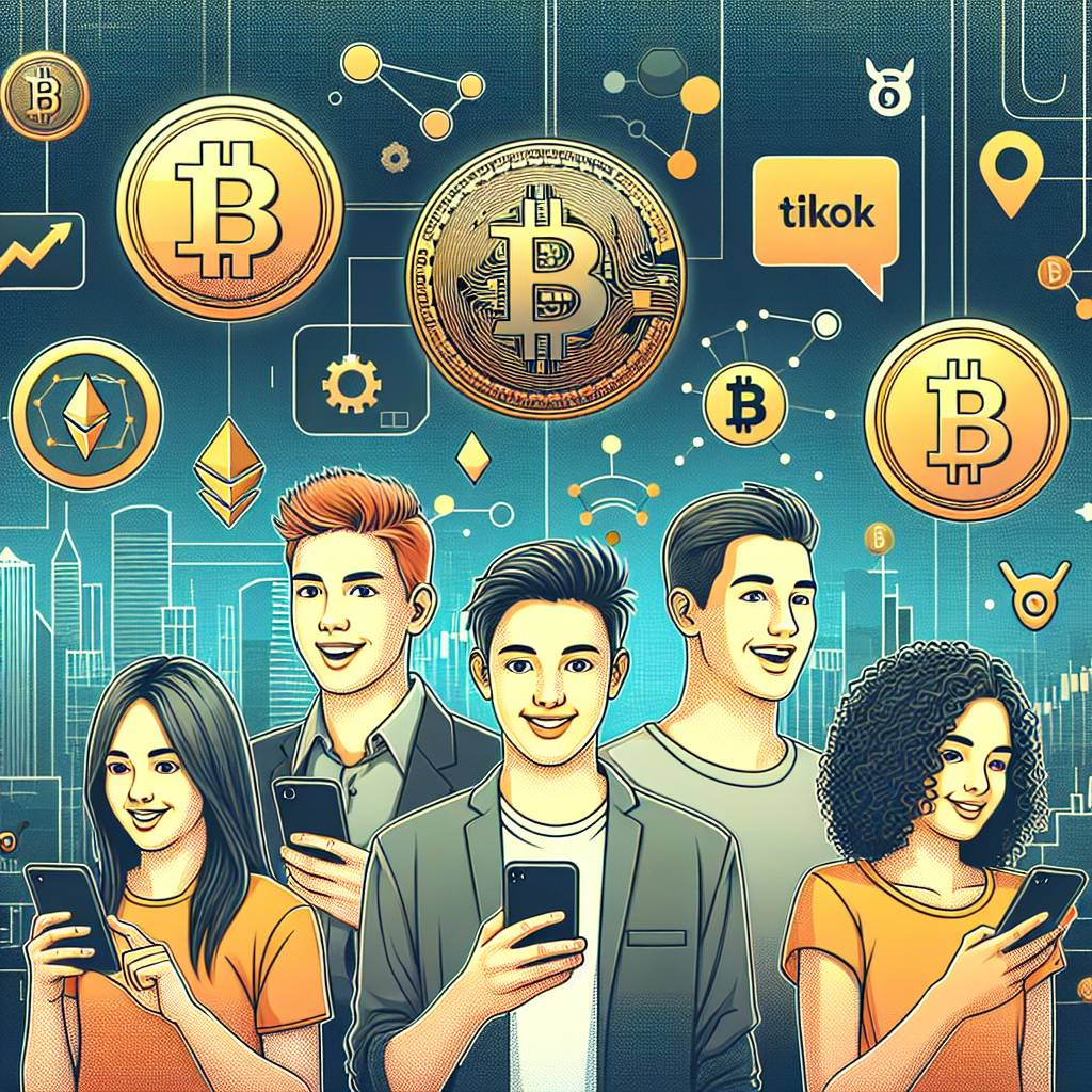 How does TikTok impact the adoption of cryptocurrencies among younger generations?