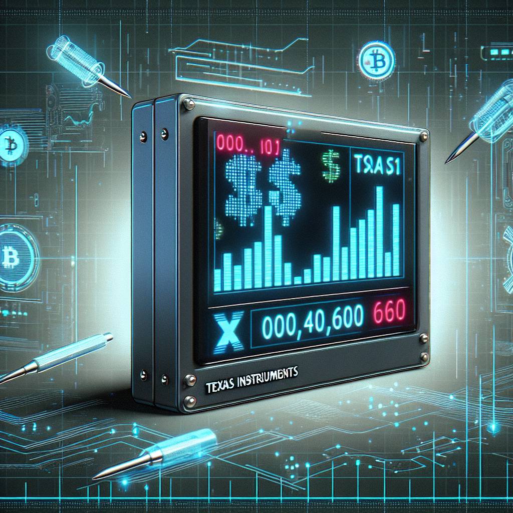 How does the Texas Instruments ticker perform in the digital currency market?