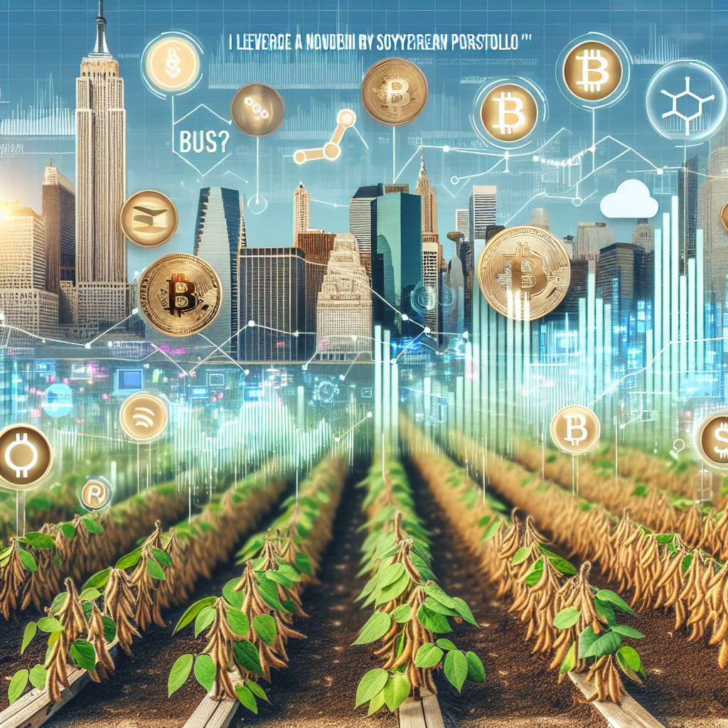 How can I leverage November soybeans to diversify my cryptocurrency portfolio?