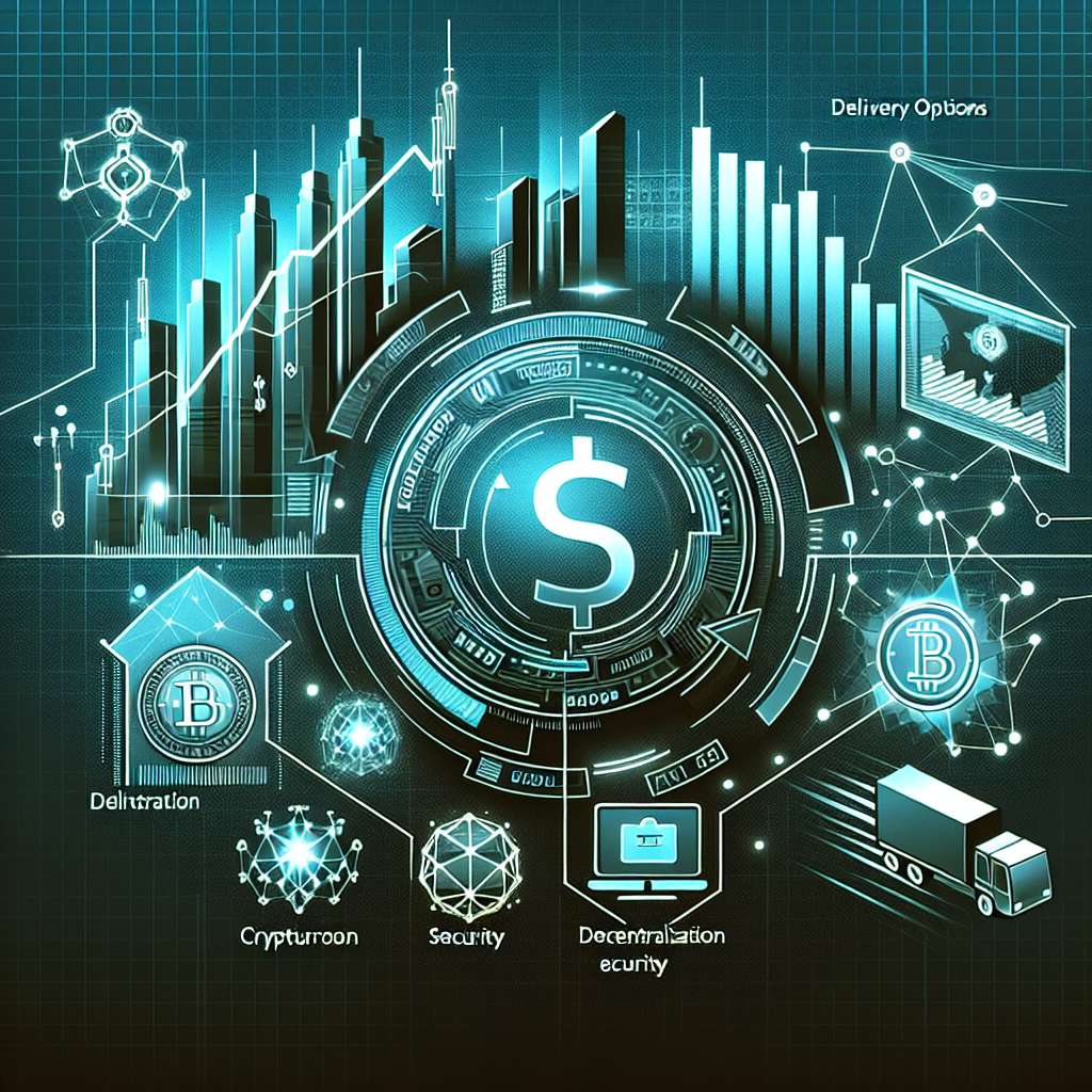 What are the advantages of using cryptocurrency for cashless transactions in the food delivery industry?