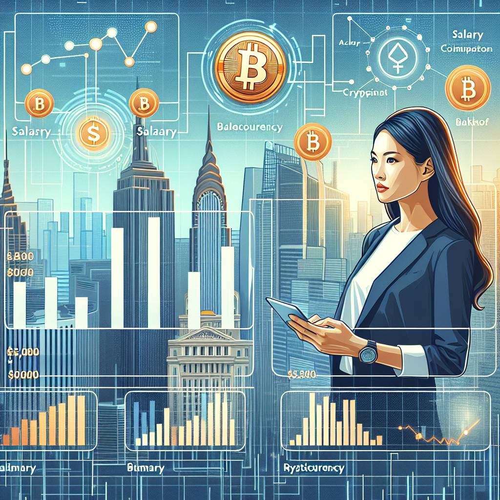 How does the salary of a securities trader in the cryptocurrency market compare to traditional financial markets?