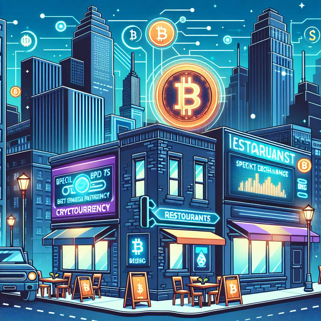 Which restaurants in St. Petersburg, Florida accept cryptocurrency as a form of payment?