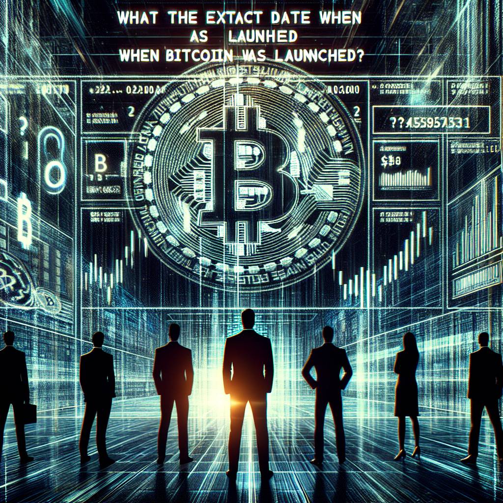 What is the exact date of the creation of bitcoin?