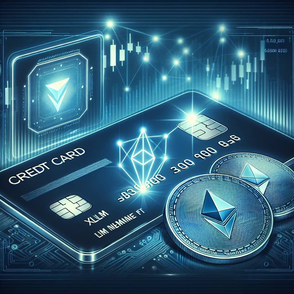 What are the fees associated with buying XLM with a credit card?